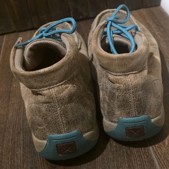 Teal Twisted X Boot Shoes - Picture 4 of 5